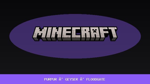 Minecraft Purpur-Geyser-Floodgate
